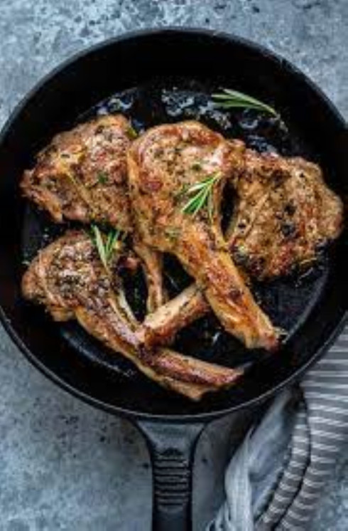 Herb Marinated Lamb Chops