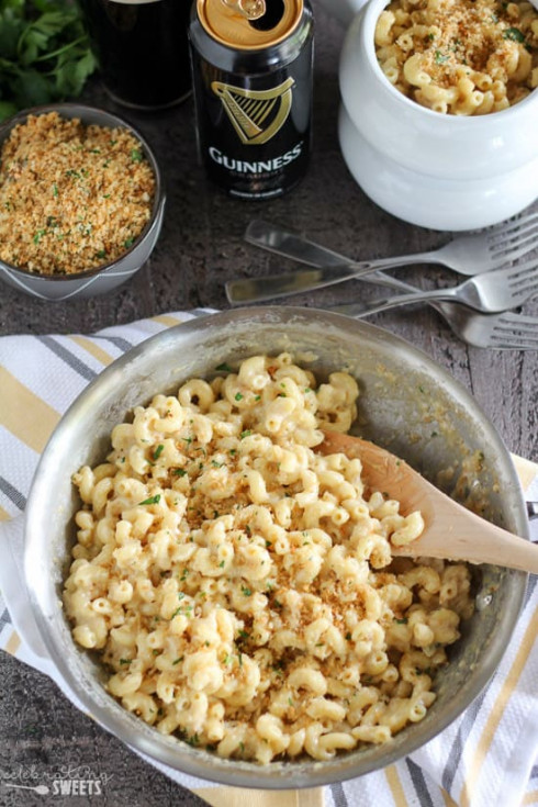 Guinness and Irish Cheddar Macaroni and Cheese