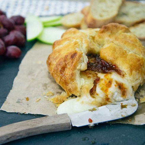 Baked Brie Jalapeno Jelly