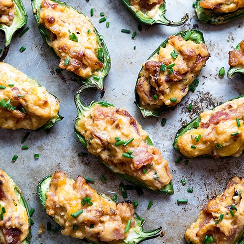 Grilled Jalapeño Poppers