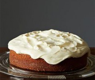 Olive Oil Cake with Mascarpone Frosting