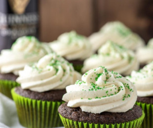 Irish Slammer Cupcakes 