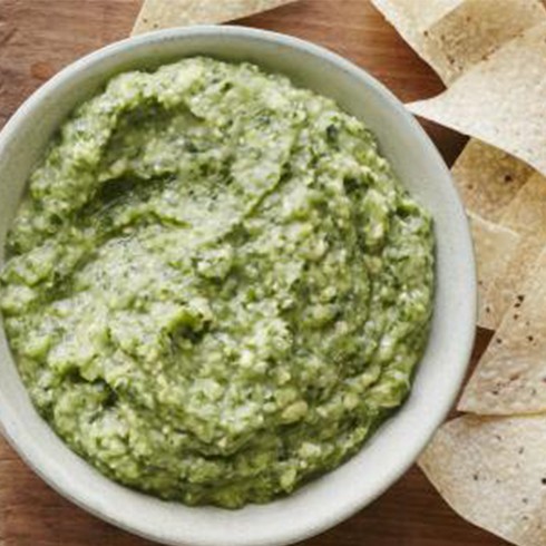 Tomatillo Guacamole